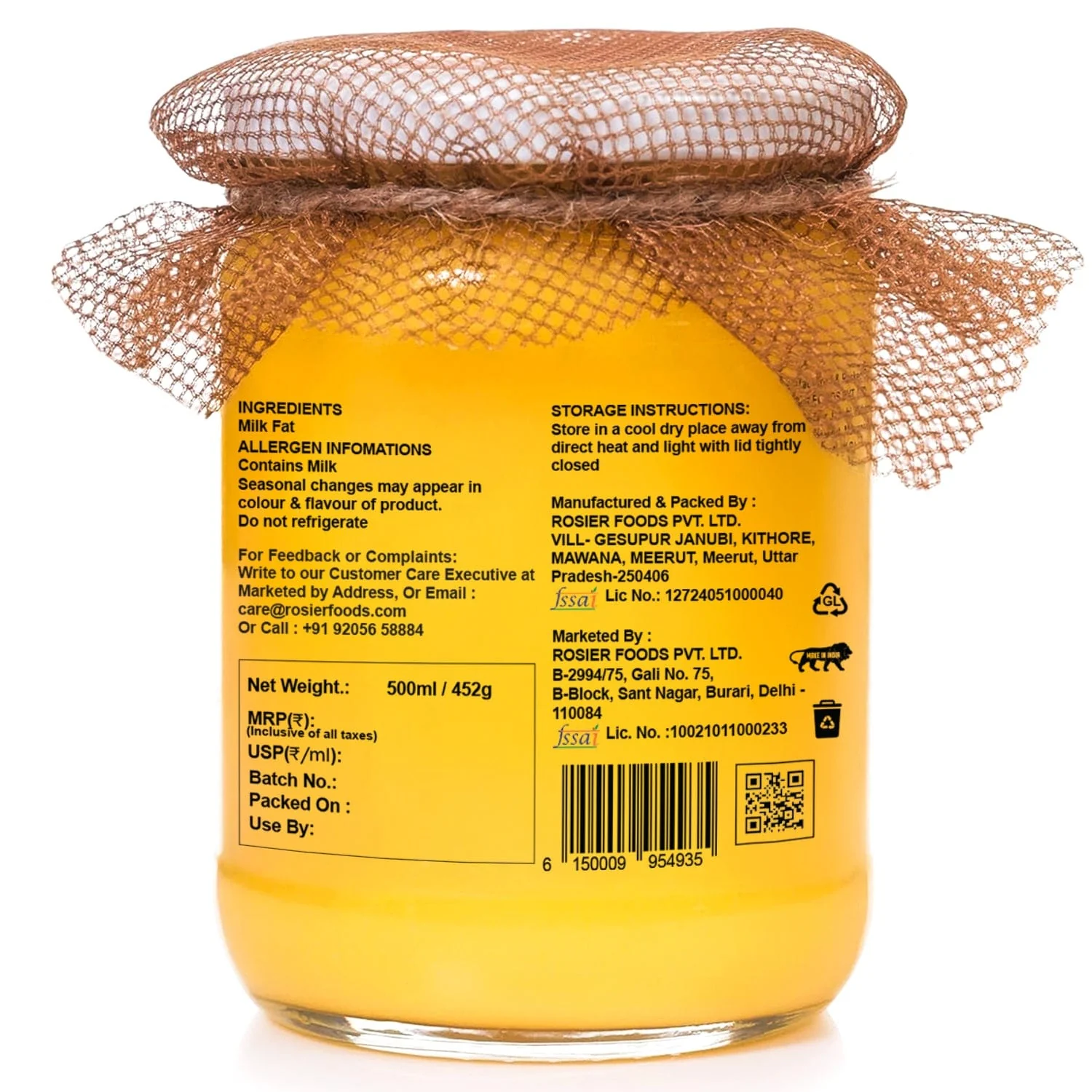Gir Cow A2 Ghee - Made From Curd - Image 11