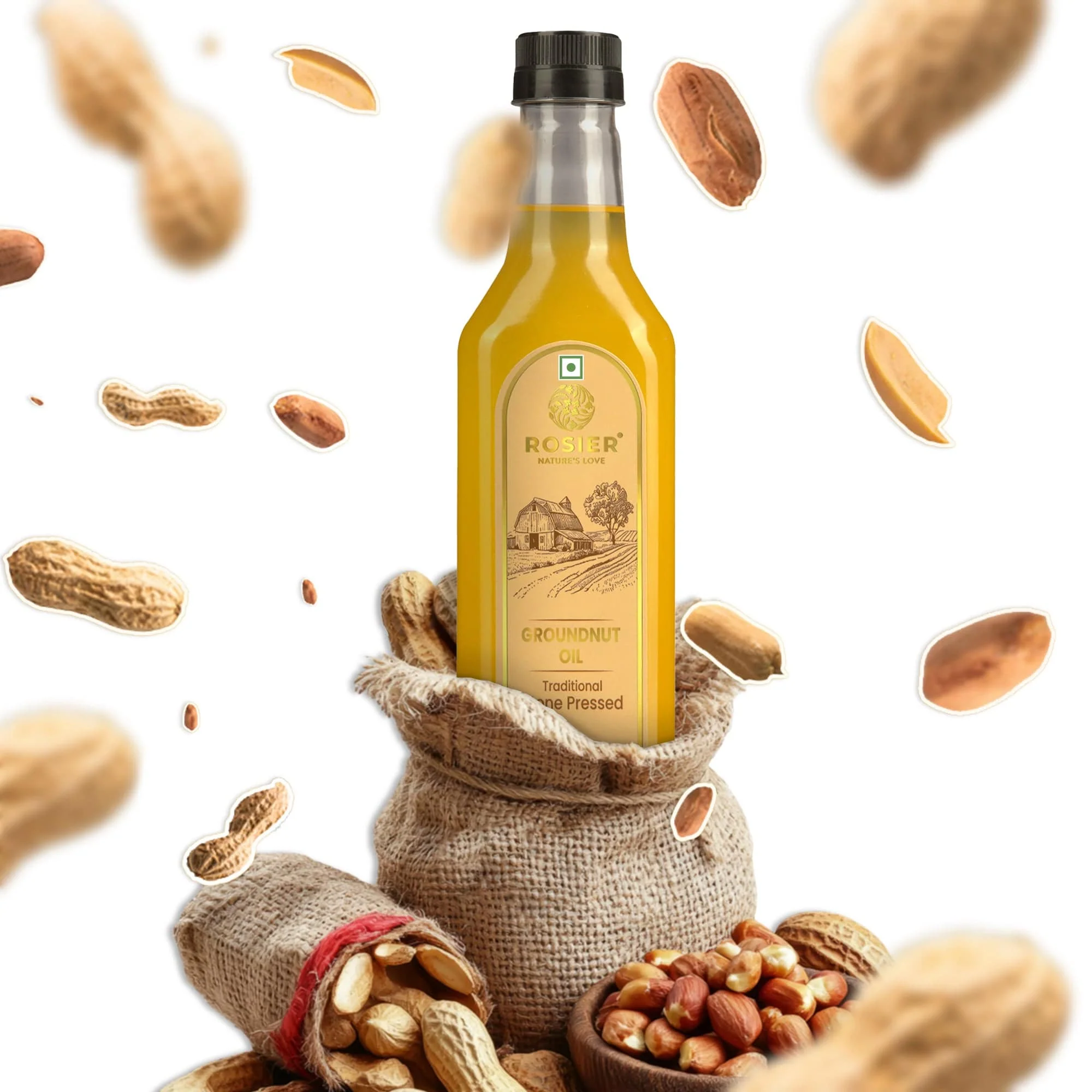 Stone Pressed Groundnut Oil - Image 3