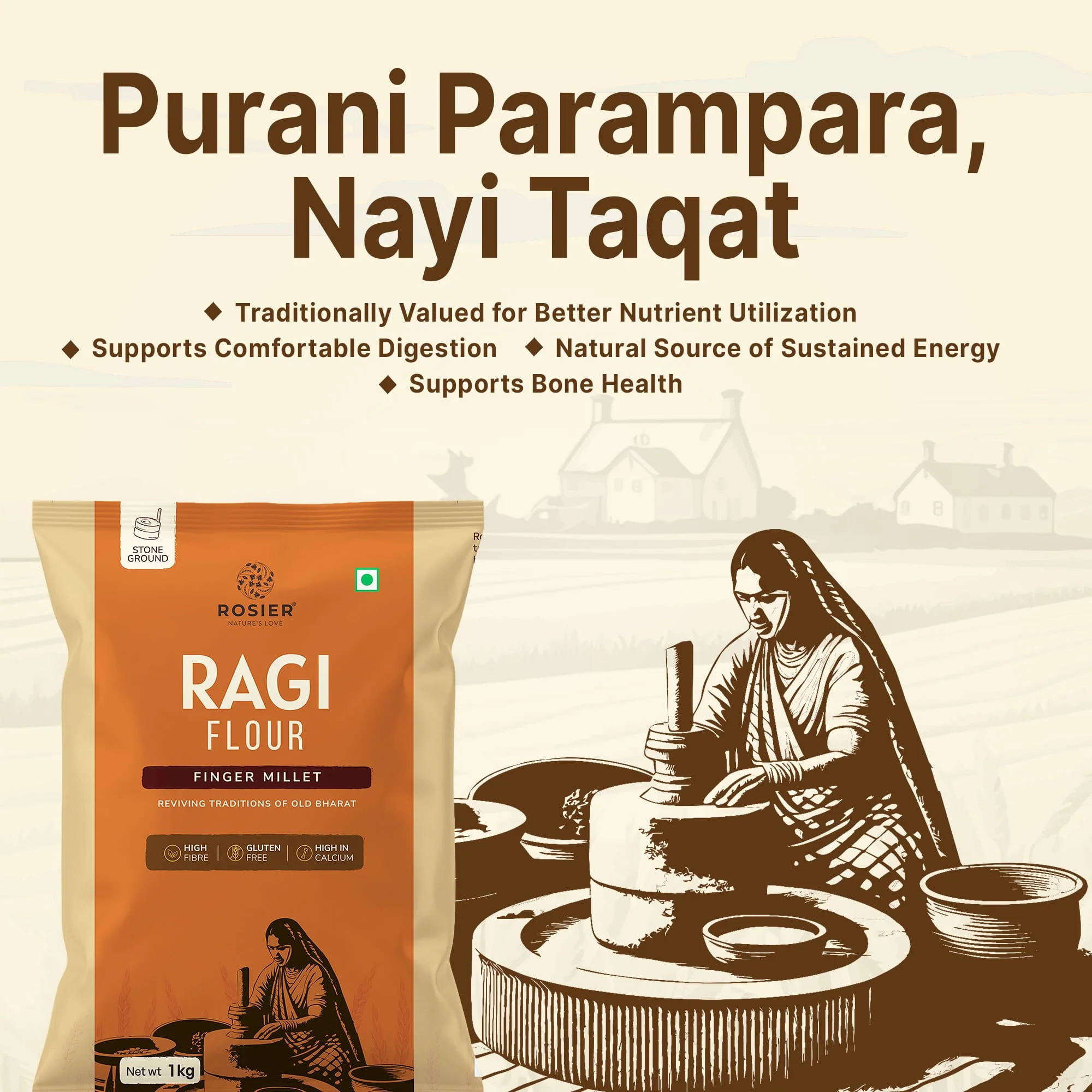 Ragi Atta (1Kg) - Image 5