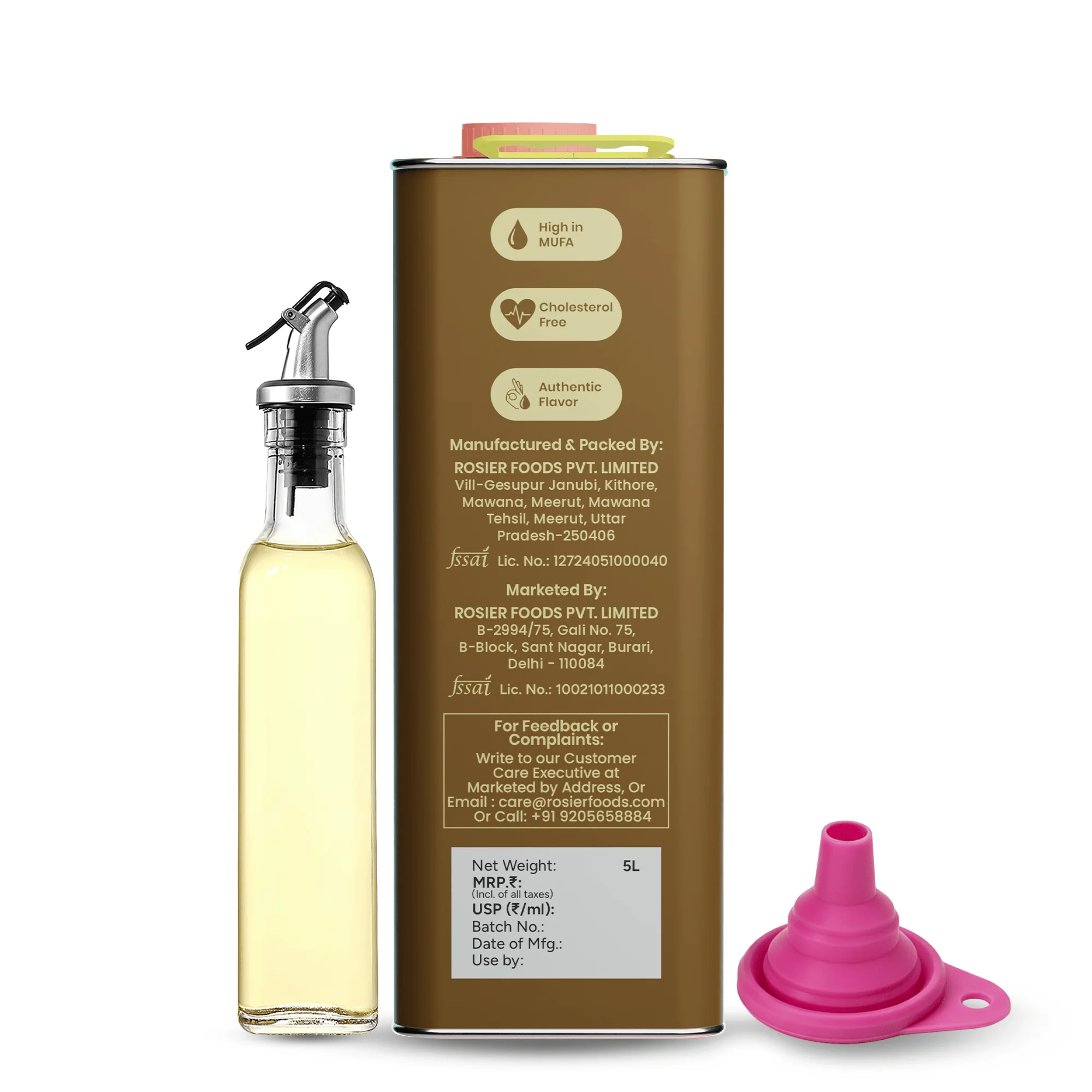 Stone Pressed Black Mustard Oil With Oil Kit (5 Ltr) - Image 3