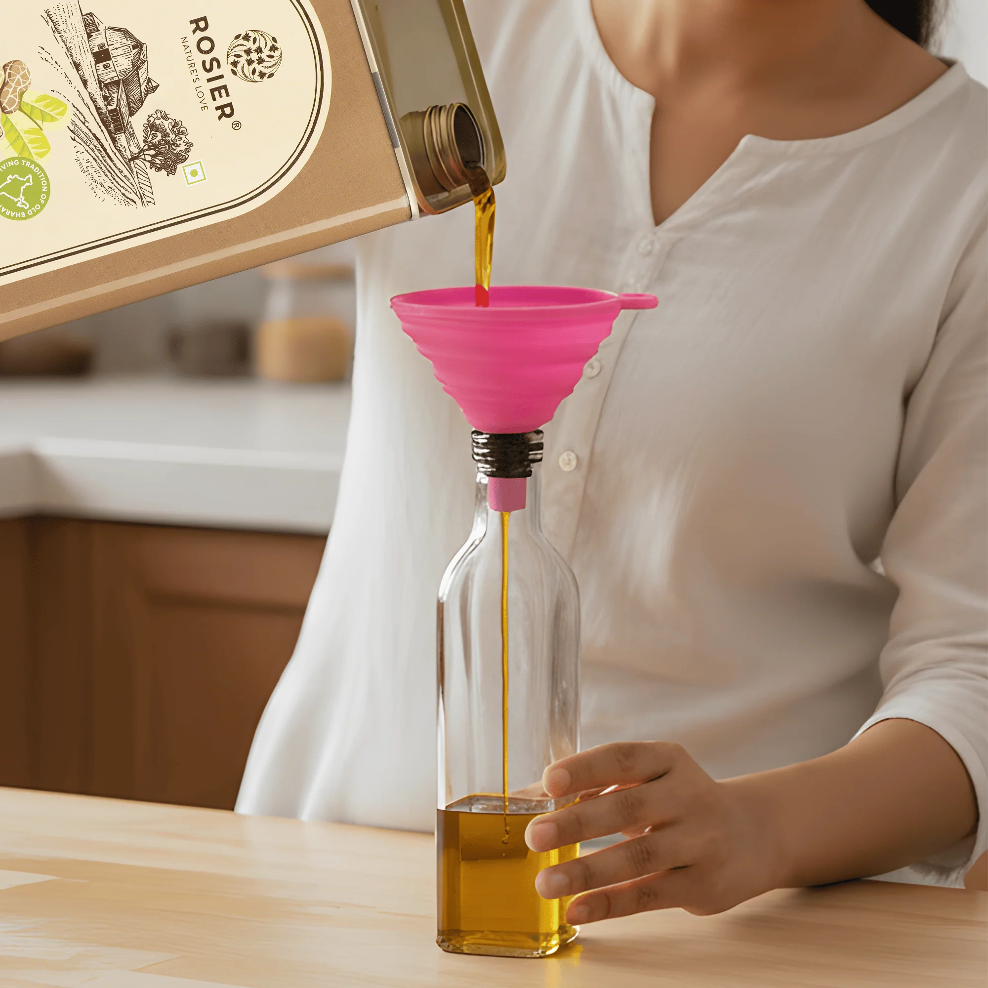 Stone Pressed Groundnut Oil With Oil kit (5 Ltr) - Image 9