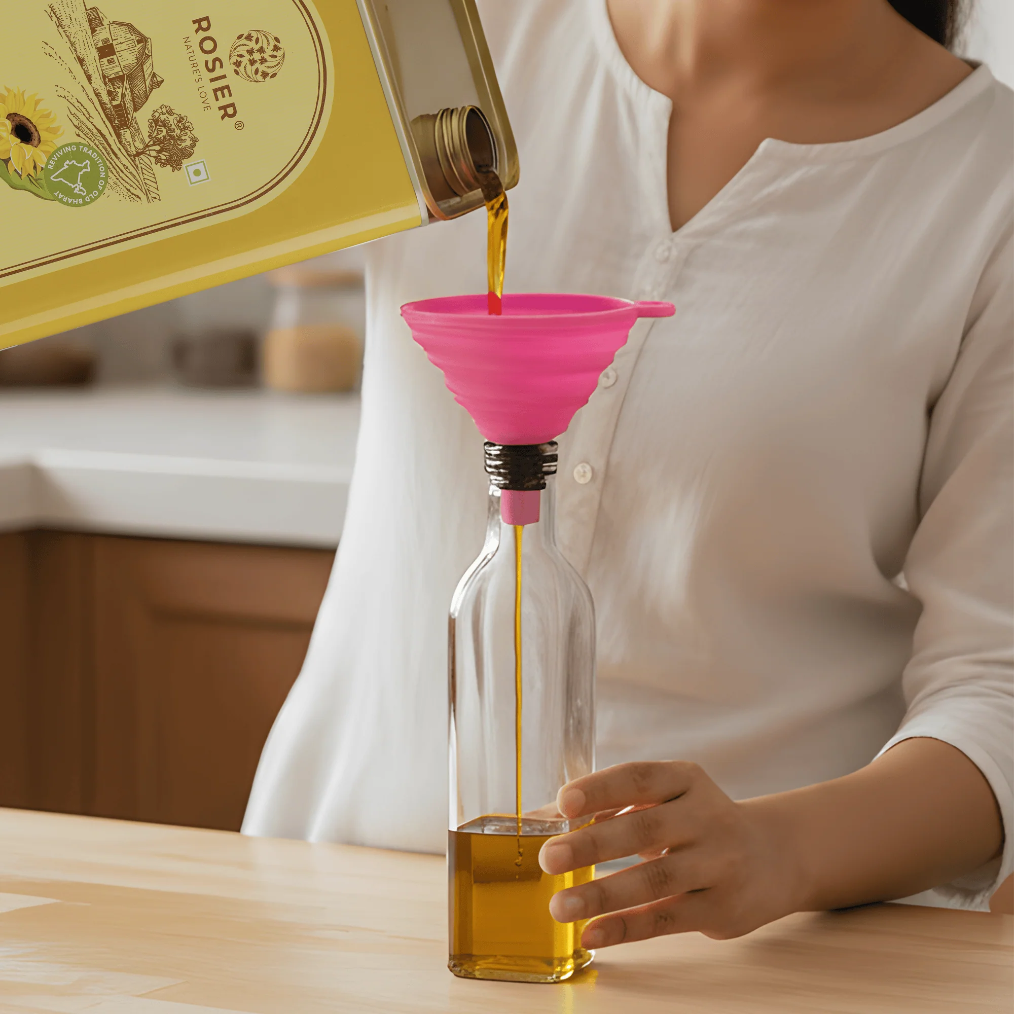 Stone Pressed Sunflower Oil WIth Oil Kit (5 Ltr) - Image 9