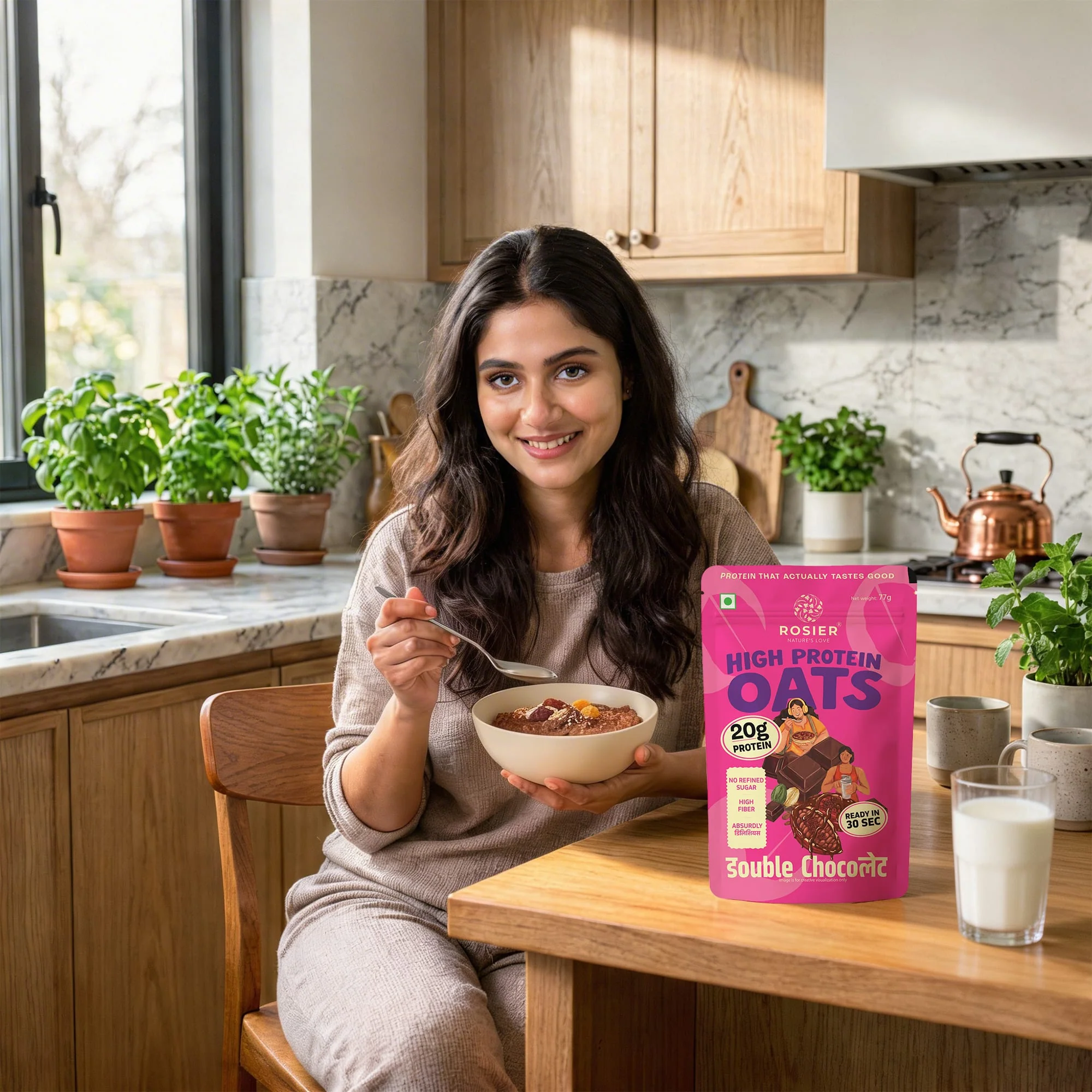 High Protein Oats - Double Chocolate - Image 4