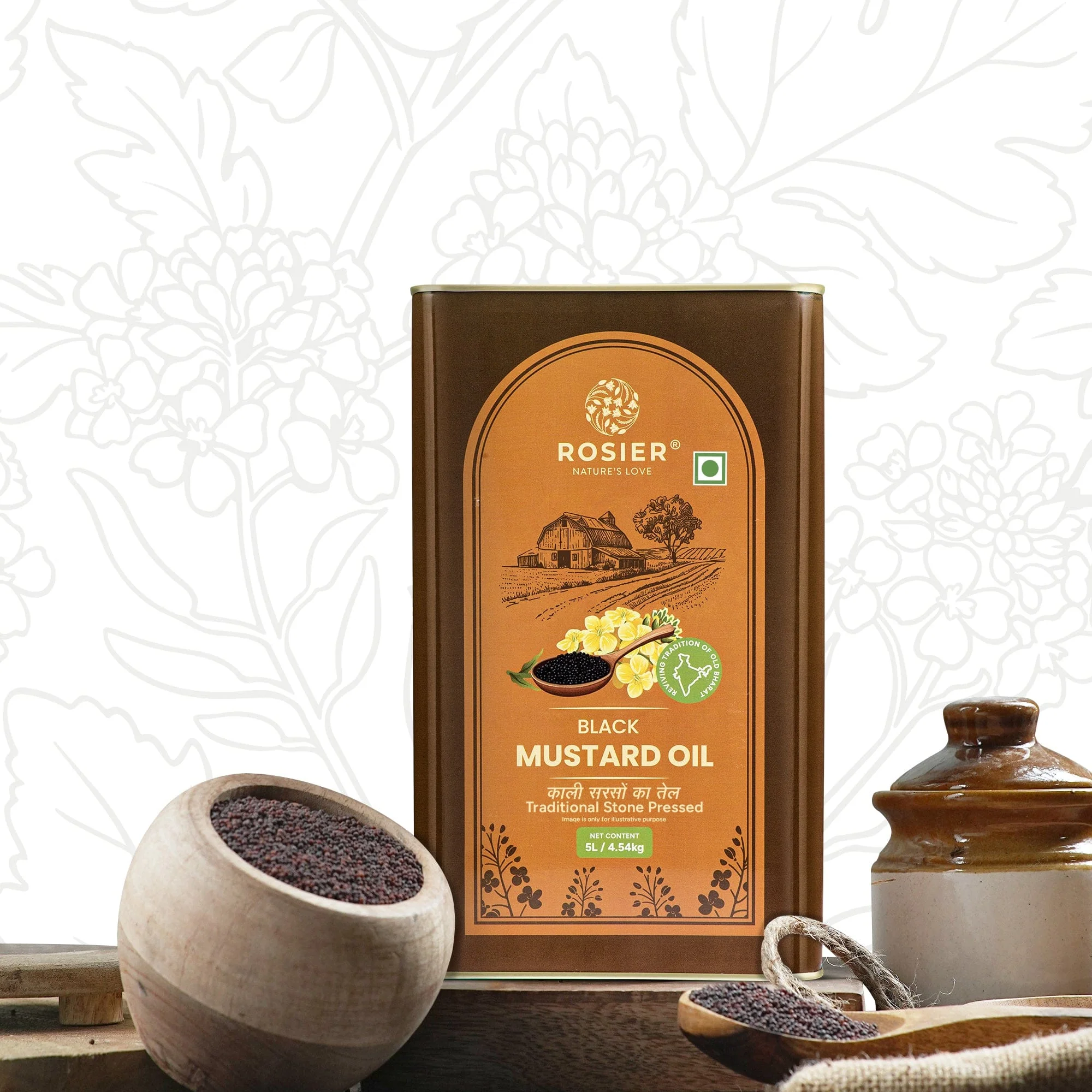 Stone Pressed Black Mustard Oil - Image 10